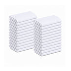 Polycotton Pillowcases, White T200- Multipurpose