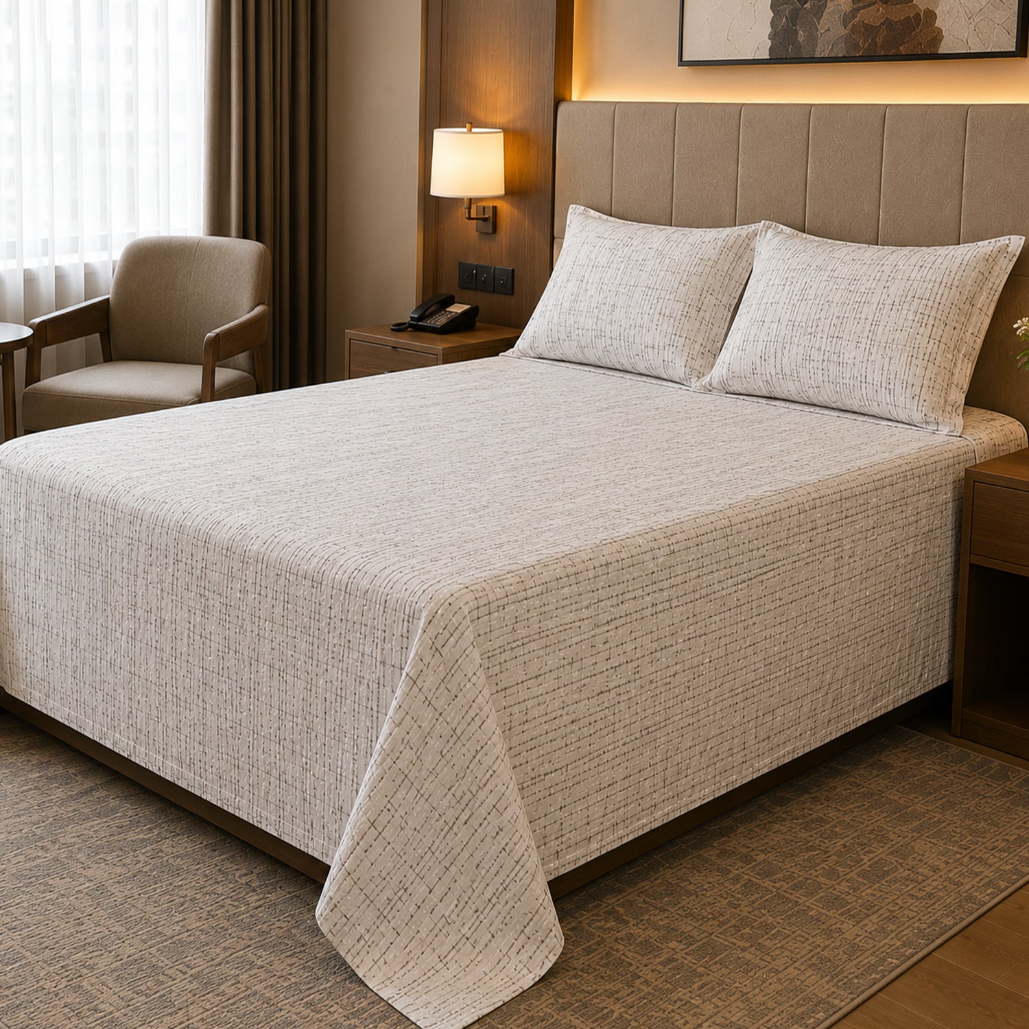 Embroidery Bedsheet