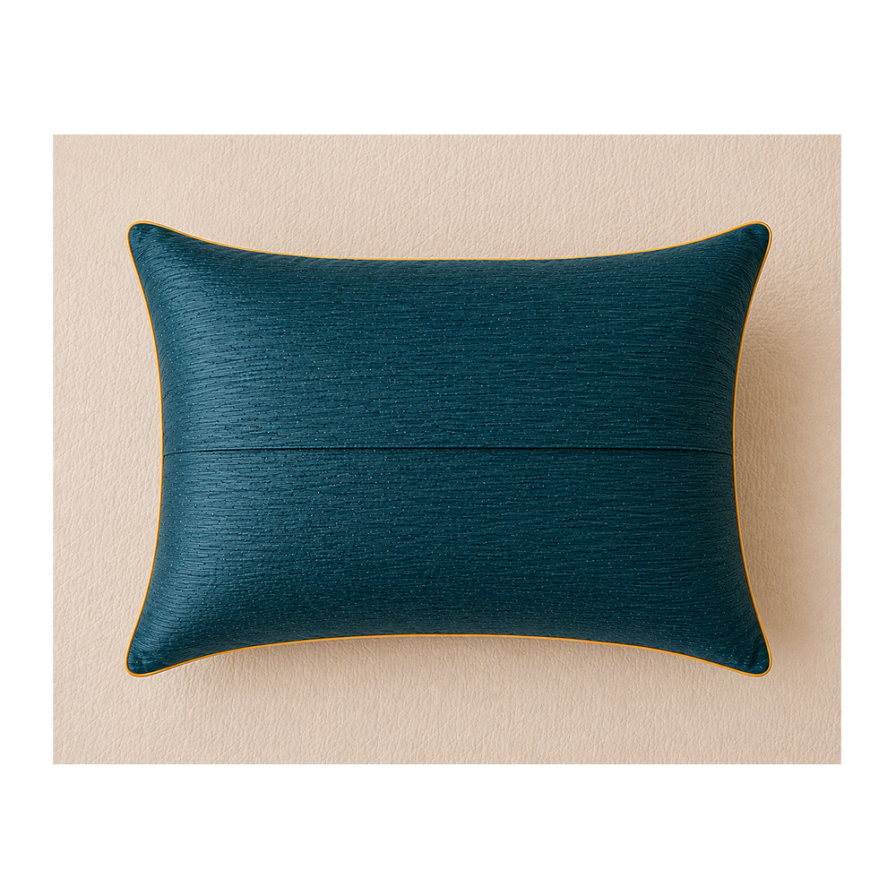 Dark Green Metallic Pillow