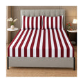 Red White Classic Fitted Sheet