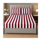 Red White Classic Fitted Sheet