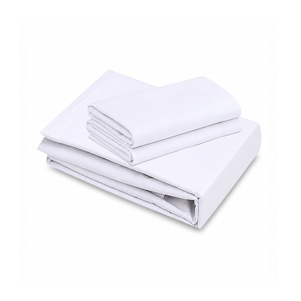 Polycotton Pillowcases, White T200- Multipurpose