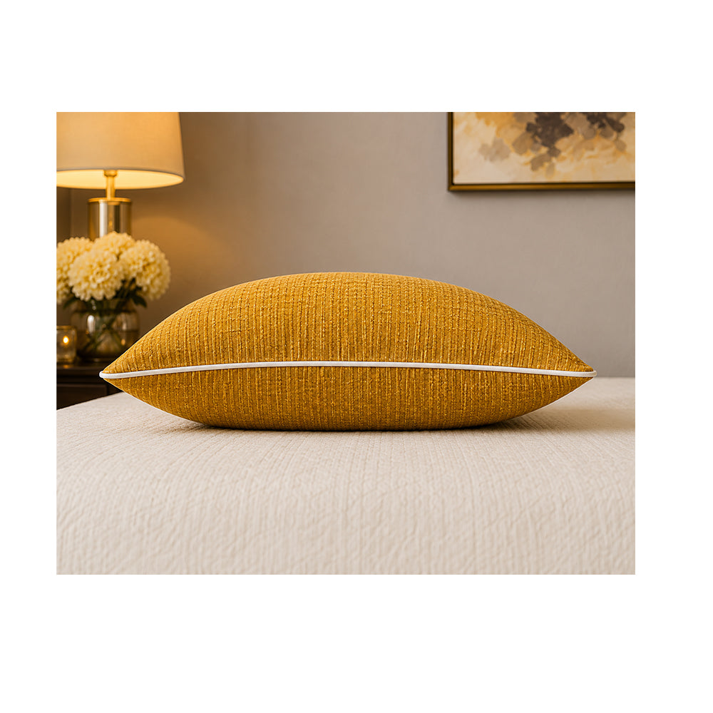 Gem Mustard Yellow Pillow