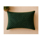 Quilted Green Pillow