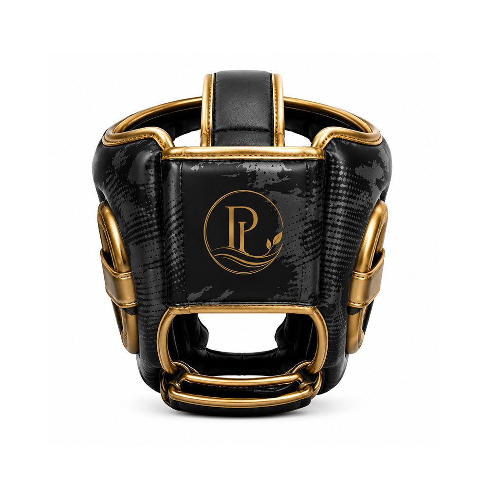 Head Guard Dark Camo/Gold