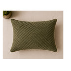 Green Pillow Geometric