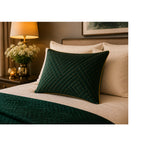 Quilted Green Pillow