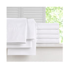 White PolyCotton Fitted Sheets T-200 Hotel Quality