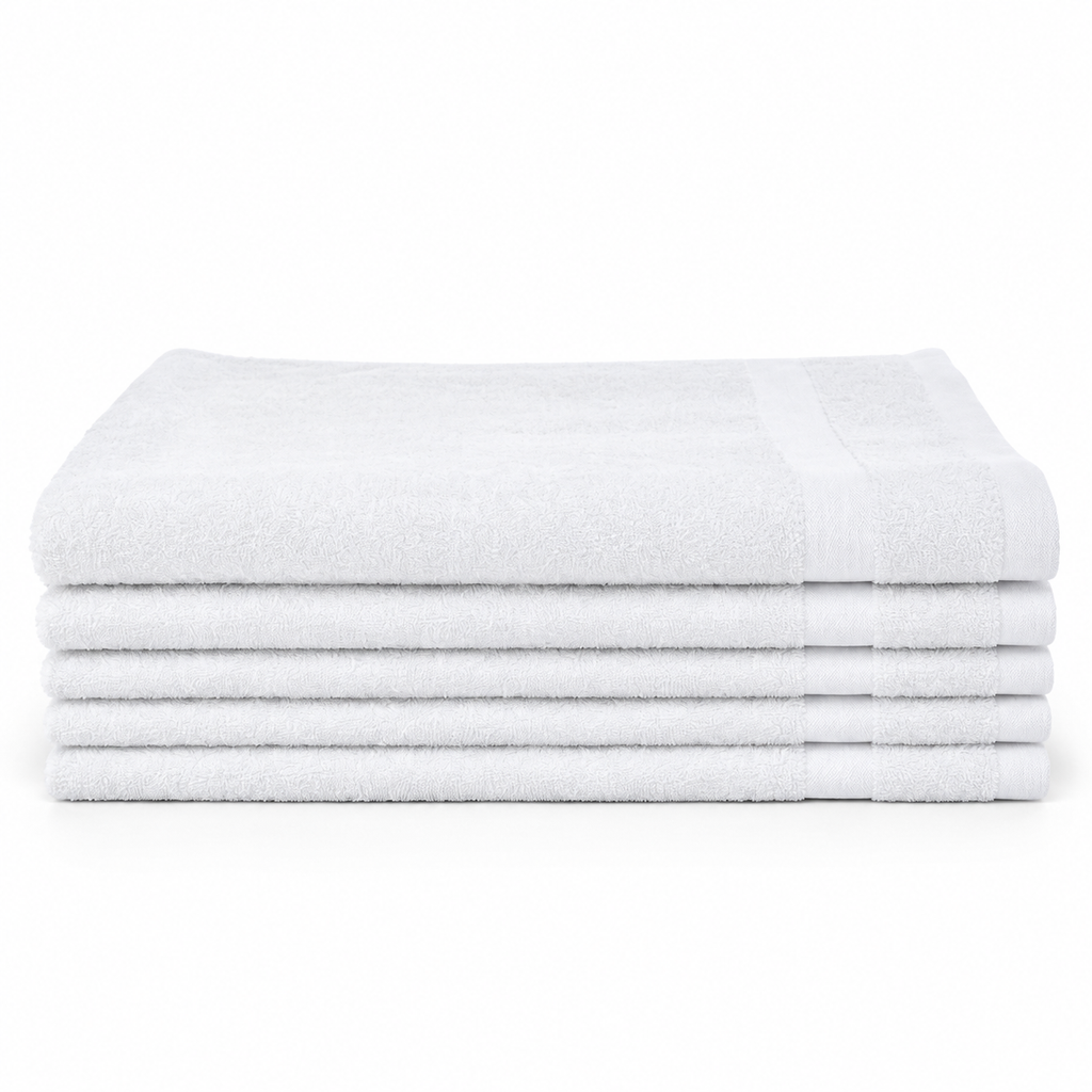 Premium Hotel Quality Hand Towels — White 16" × 30" | 4.0 lb/dozen