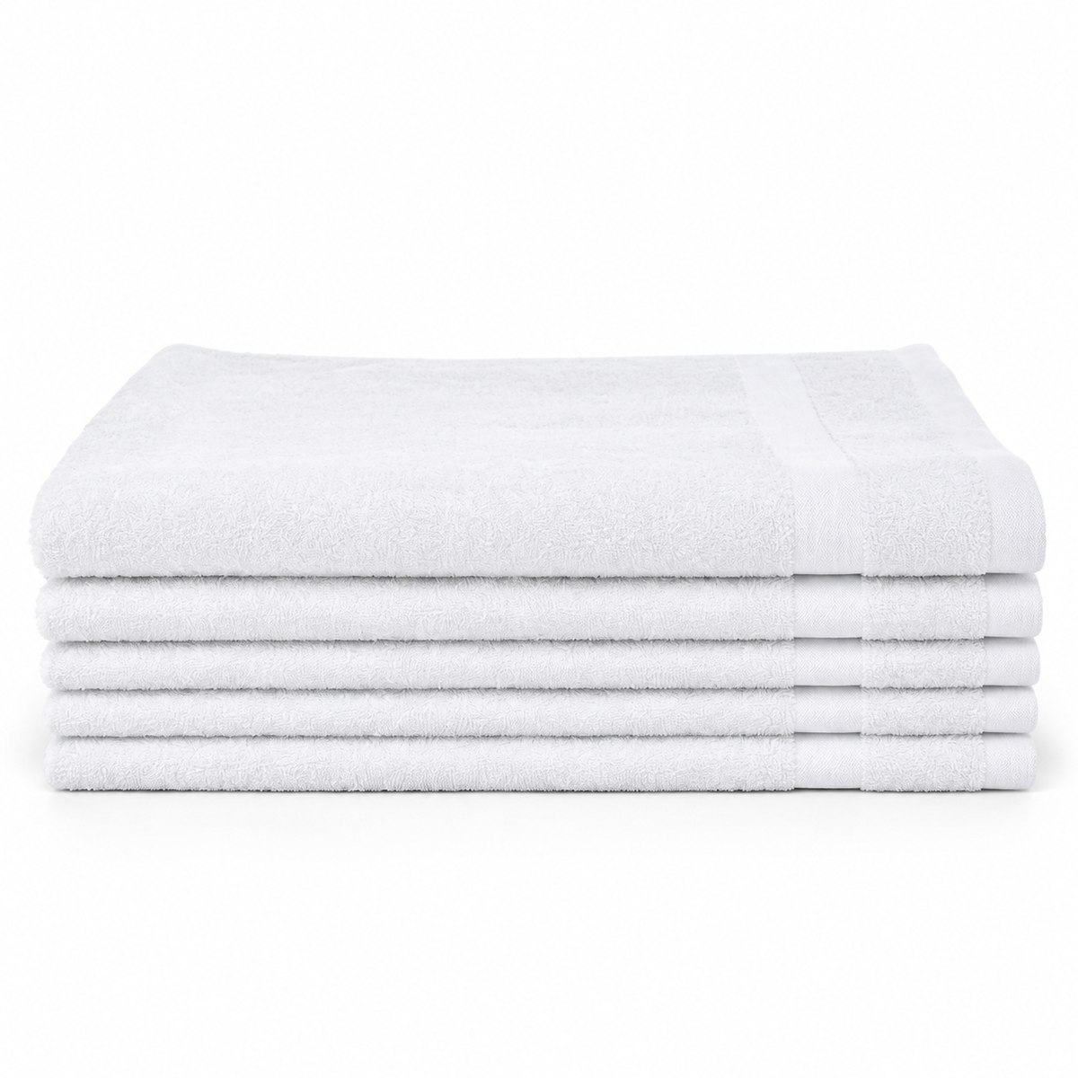 Premium Hotel Quality Hand Towels — White 16" × 30" | 4.5 lb/dozen