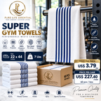 Super Gym Towels – 22" x 44" | 86% Cotton / 14% Polyester